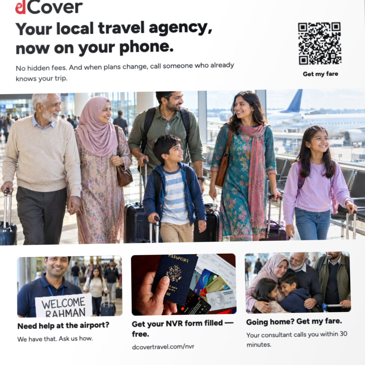 dCover flyer